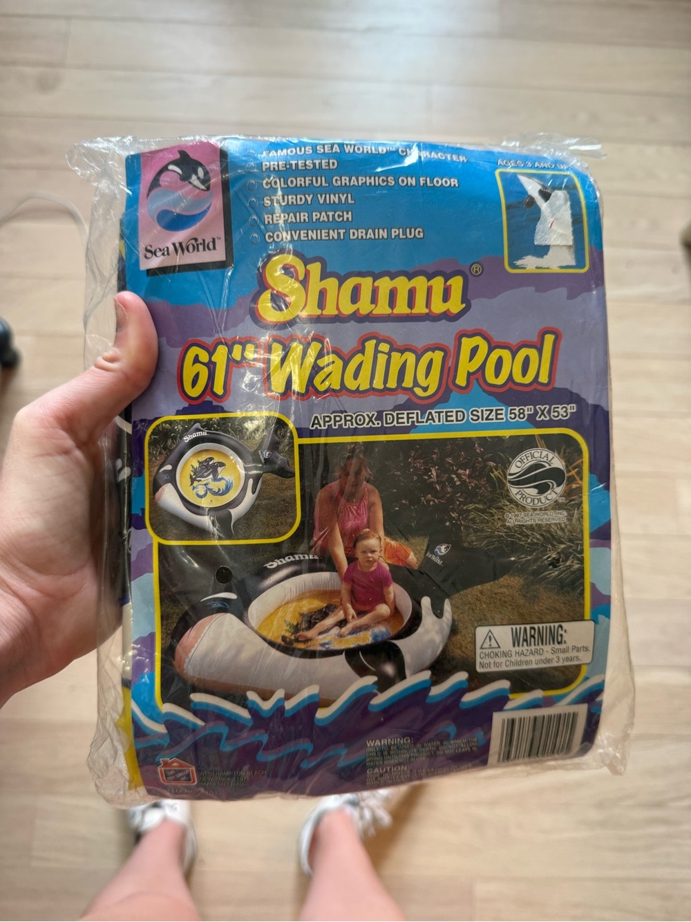 Shamu wading pool